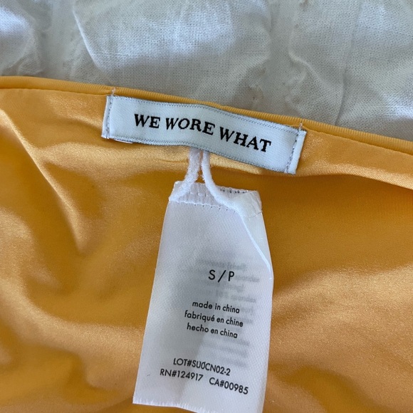 WeWoreWhat Amber bottom in warm apricot - Picture 5 of 9